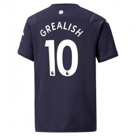 Koszulka Manchester City Jack Grealish 10 Trzeci Stroje Piłkarskie 2021/22 Krótki Rękaw